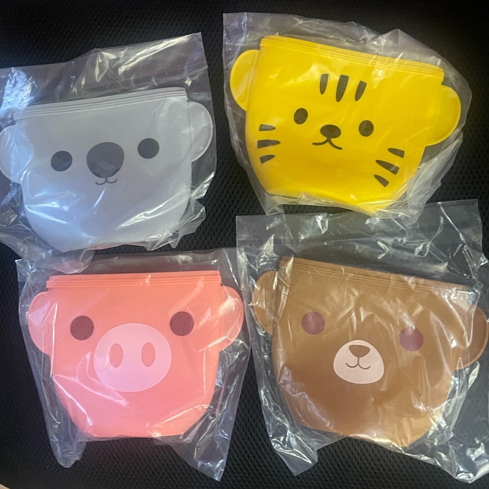 Reusable silicone food  storage bags